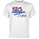 USA Field Hockey Logo Rush T-Shirt - White