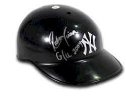 Ruben Sierra Autographed Game Used 2004 Fielders Helmet