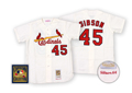 1964 St Louis Cardinals Vintage Baseball Jersey (#45, Bob Gibson)