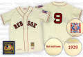 1939 Boston Red Sox Vintage Ted Williams Jerseys