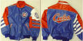 View Details for Braves Leather Team-logo Jacket