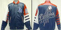 Los Angeles Dodgers Team Color Lambskin Reversible Leather Jacket From J. H. Design