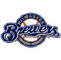 View Details for Milwaukee Brewers Team-logo Leather Jacket
