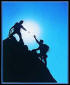 View Details: Teamwork (Rock Climbers)