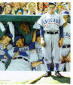 The Dugout by Norman Rockwell