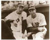 Joe Dimaggio and Ted Williams